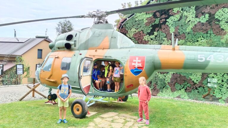 tábor zážitkovňa vrtuľník
